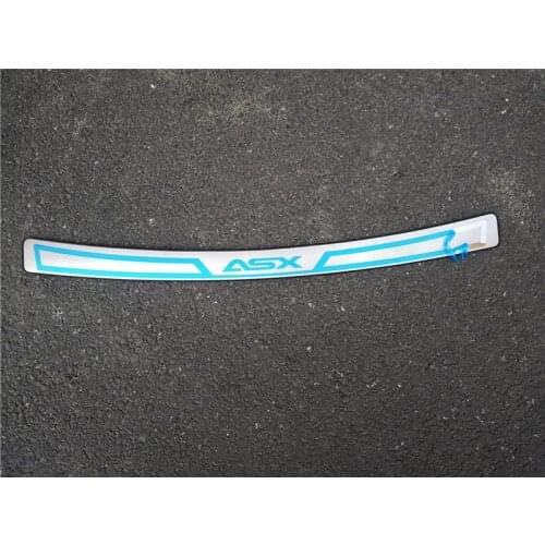 Car-covers for Mitsubishi ASX 2010-2018 stainless steel Rear Bumper Protector Sill Trunk Tread Plate Trim rear Car styling