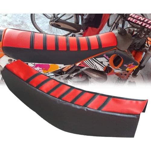 TRICKER Motorcycle Rubber Soft Seat Cover For Honda TRX XLR CRF XR50 70 80 100 230 250 350 400 450 500 600 650 R L F MOTARD BAJA