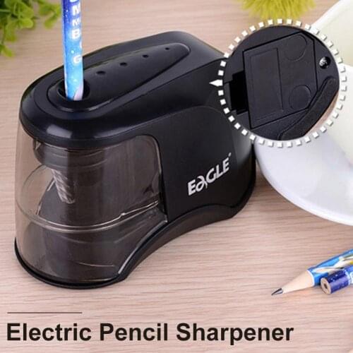 Electric Pencil Sharpener Best Heavy Duty Helical Steel Blade for Artists Kids Adults Colored Pencils