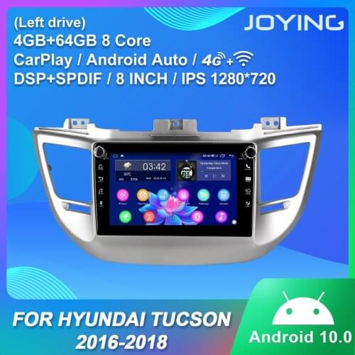 Android 10.0 head unit GPS Navigation head unit 4GB RAM+64GB ROM stereo no DVD player for Hyundai Tucson 2016-2018(left drive)