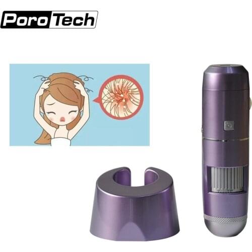IS9 Intelligent Scalp Hair Detection Device Creating Report Smart Wifi Hair Analyzer Scalp Testing Machine Suppport Taking Photo