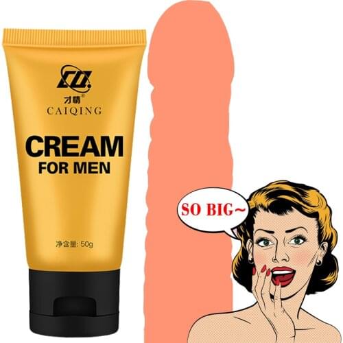 50g Male penis enlargement cream increases penis size thickening cream makes erections harder and prevents premature ejaculation