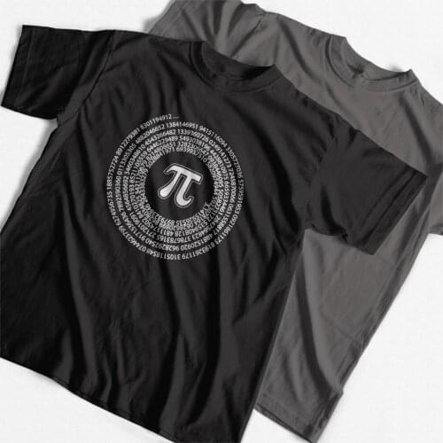 COOLMIND QI0222A 100% cotton short sleeve math printed men T shirt casual o-neck summer street style cool funny loose T-shirt