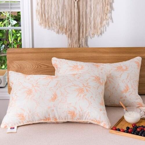 Soft and Light Bedside Sleeping Pillow Highly Flexible Portable Travel Pillow for Good Sleep at Home and Hotel