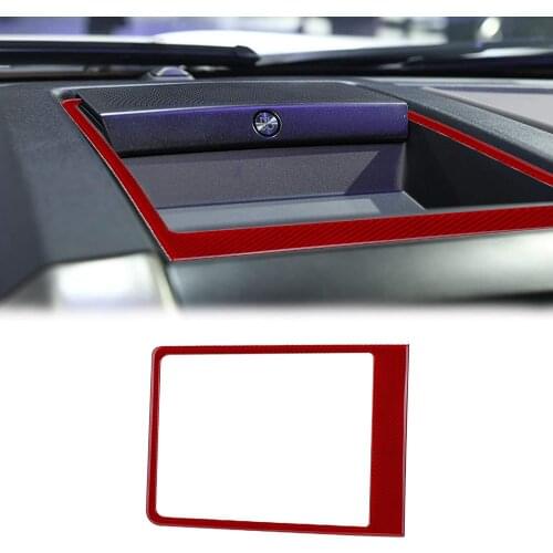 Central Control Storage Box Panel Sticker Frame Trim Cover Interior Accessories for Ford F150 2015 2016 2017 2018 2019 2020