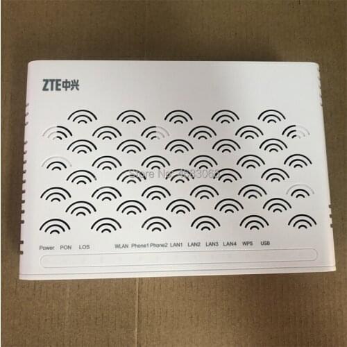 Brand new ZTE F460 5.0 ONU EPON wifi ONT Modem 4FE+1TEL+WIFI+USB English Firmware FTTH Fiber Optical Terminal,No Box