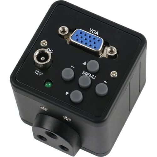 Industry Digital VGA Microscope Camera 1080P 2MP 1/3" Sensor C-Mount Interface For Iphone PCB SMD SMT Repair