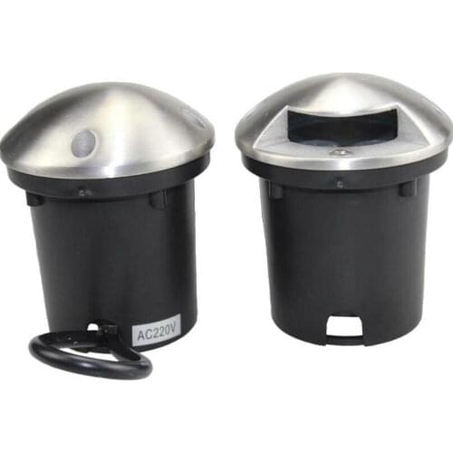 3*2W LED Underground light Floor Lamp Outdoor Ground Garden ROUND Path Buried Yard Spot Landscape AC85V-265V IP68