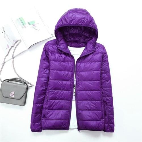 Ultra-light Portable White Duck Down Slim-fit Jacket To Keep Warm In Autumn And Winter 2021 New Lightweight Womens Clothing