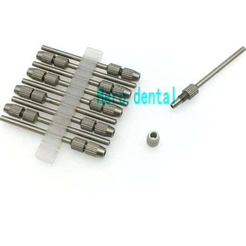 10pcs Dental Drill Bur Adapter Converter HP 2.35mm to FG 1.6mm Shank Polisher