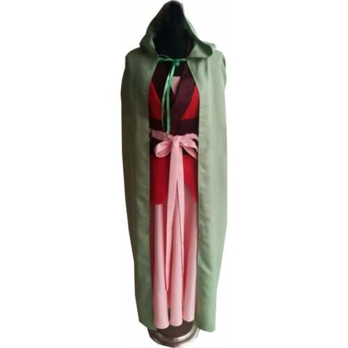 2018 Discounted Akatsuki no Yona Yona Cosplay Carnaval Costume Halloween Christmas Costume Full Set With Cloak
