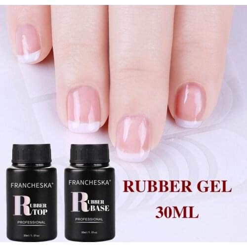 30ml Nail Art Rubber Phototherapy Primer Sealing Layer Nail Polish Transparent Primer Soak Off Lacquer Base Coat Top Coat TSLM1