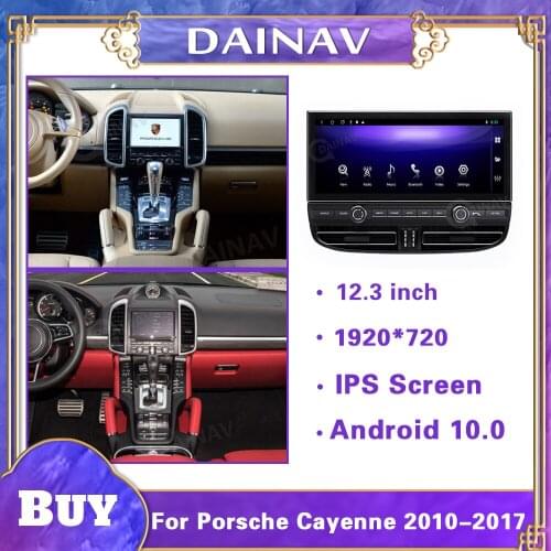 For Porsche Cayenne 2010-2017 Android 10 Car Radio stereo receiver DVD player IPS touch screen GPS navigation multimedia player