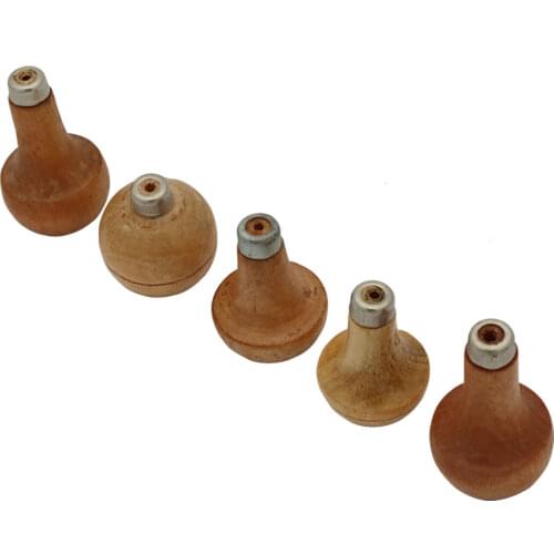 Berkem Mushroom hand engraving knife wooden handle long and short hand massage bit handle gold tools