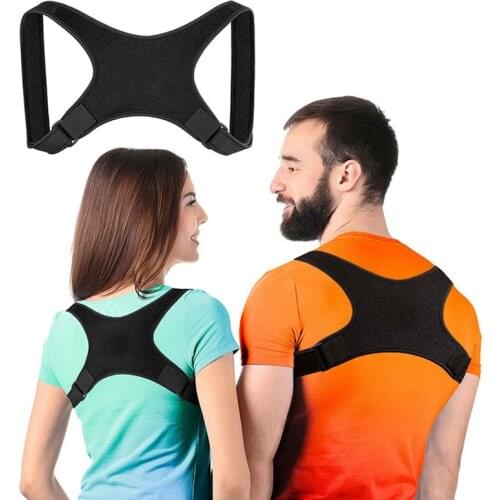 Posture Corrector Lumbar Support Straighter Back Shoulder Upper Correction Brace Spine Body Belt Strap Children Adult Safety