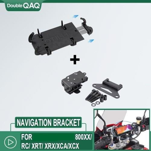 For tiger 800 XR/XRT/XRX 2015-2021 Motorcycle Navigation Bracket GPS Plate Bracket Phone Holder USB
