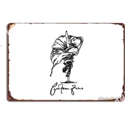 Cocteau Twins Metal Signs Funny Poster Mural Cinema Garage Tin sign Posters