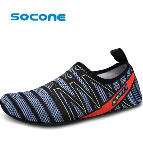 2019 hot sale large size water sports shoes mens beach volleyball shoes swimming shoes wading surfing diving shoes