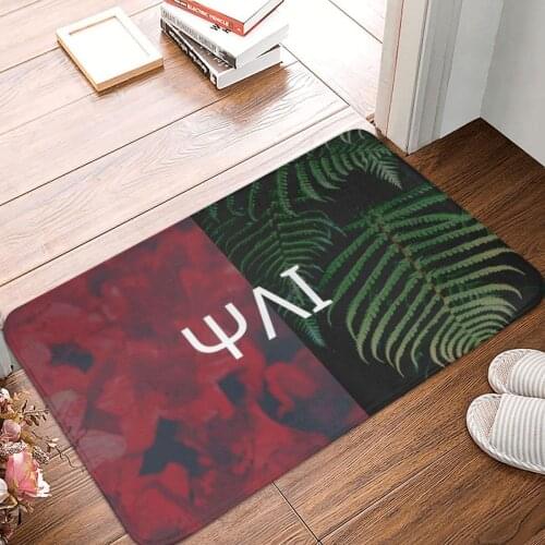 Yai Simple Logo Doormat Carpet Mat Rug Polyester PVC Non-Slip Floor Decor Bath Bathroom Kitchen Balcony 40x60