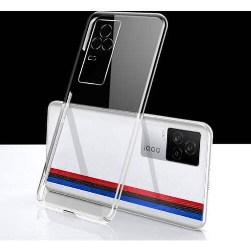 Prime Soft Clear Phone Case for VIVO IQOO 7 Pro 5G IQOO7 7Pro Original High Qualtiy Silicone Transparent Thin Back Covers Simple