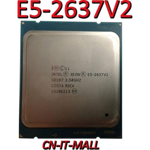 Intel Xeon E5-2637V2 CPU 3.5GHz 15MB Cache 4 Cores 8 Threads LGA2011 Processor