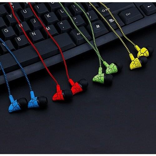 In-Ear 3.5mm Wired Earphone Headset In-line Control computer Smartphone With Mic for Android Phone iPhone MP3 MP4