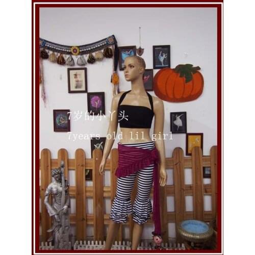 Transparent thin belly danc bra top YA10