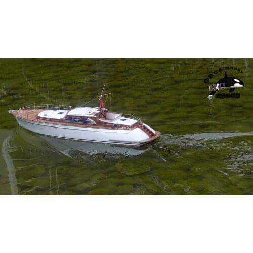 Luxury wooden yacht model kit scale 1/32 Bibo knight 69'' Runabout yacht kit version RC boat kit