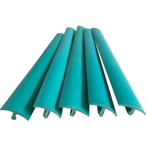 20ft 6m Length 5/8" 16mm Width Flexible Plastic T-Molding T Moulding T Mold for Furniture Arcade MAME Game Machine Cabinet Green