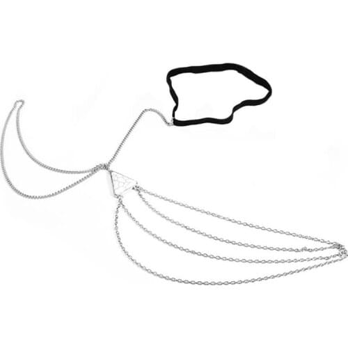 2021 New Fashion Women Leg Chain Layered Punk Fake Turquoise Thigh Chain Thigh Jewelry For Women Girls Body Jewelry