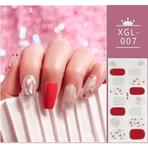 1Pcs Nail Stickers Nail Art Full Cover Stickers Fashion Designs Sticker Summer Beach Holiday Style Pedicure for Girls