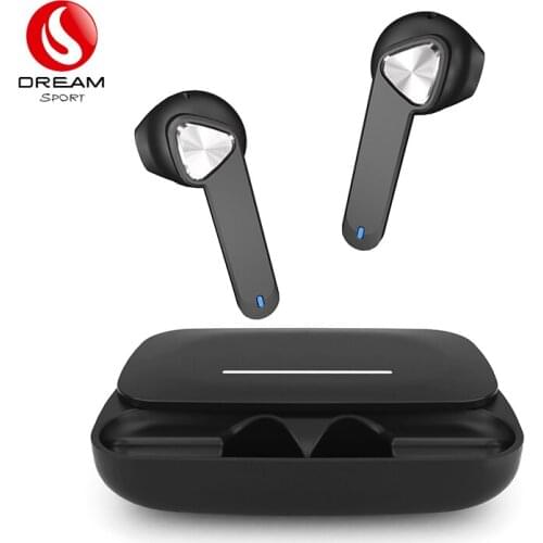 TWS Wireless Finger Touch Bluetooth 5.0 Earphones HIFI Stereo Sport Earbuds With Mic For Smart Phone Accesories Gift DREAM SPORT