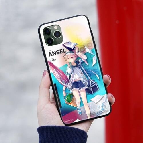Ansel Arknights Phone case cover shell For iPhone 6s 7 8 Plus X XR XS 11 Pro Max Samsung S Note 8 9 10 20 Plus ultra