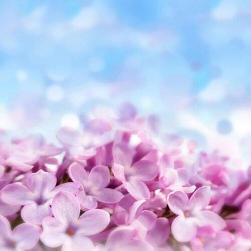 Lilac Flowers Baby Newborn Photography Backdrops Dreamlike Children Birthday Backgrounds for Photo Studio 150CM*200CM
