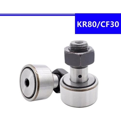KR80 CF30 Cam Follower Needle Roller Bearing Wheel And Pin Bearing CNC router Track roller