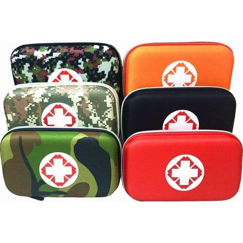 Camouflage First Aid Kit Waterproof EVA Bag Person Portable Outdoor Travel Drug Pack Security Emergency Kits Medical Treatment