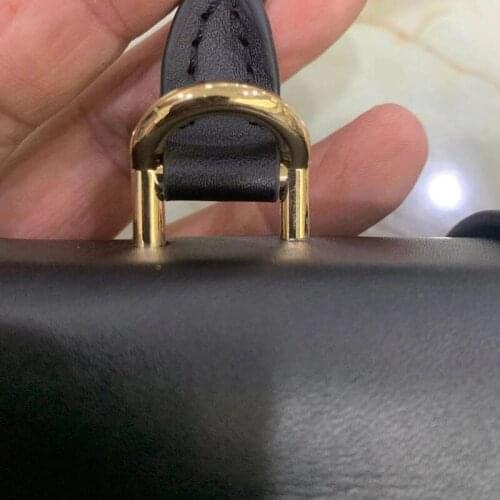 Metal D Ring Buckles Bag Chain Strap Hang Clasp DIY Luggage Hardware Lesther Crafts Accessories