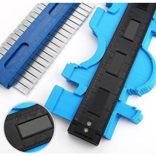 Multifunctional Profile Gauge Contours Gauge Arc Ruler Gauge Contour Profile Scale Template Curvature Scale Tiling Laminate