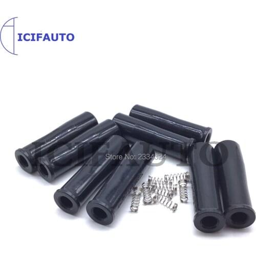 Ignition Coils Rubber Boot Pack With Spring For Jaguar Vanden XJ8 XJR XK8 XKR 4.0L V8 XW9312029AB,LNE1510AB,UF415