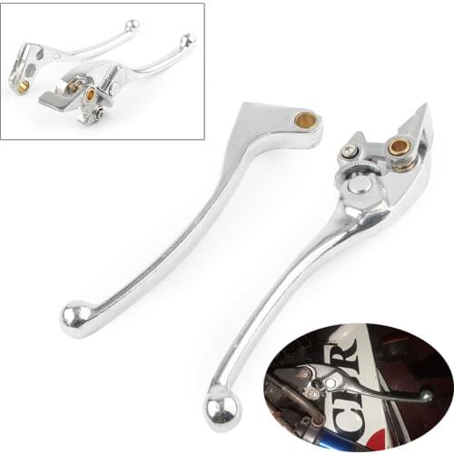 Motorcycle 1 Pair Brake Clutch Levers Stainless Steel Brake Lever Clutch Lever For Honda CBR600 CBR900 CB400 VTR250 VFR400