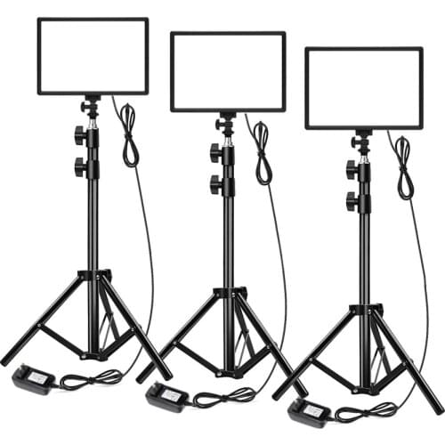 SL192AI LED light Built-in rechargeable battery LED camera video light optional kit photography light studio lighting