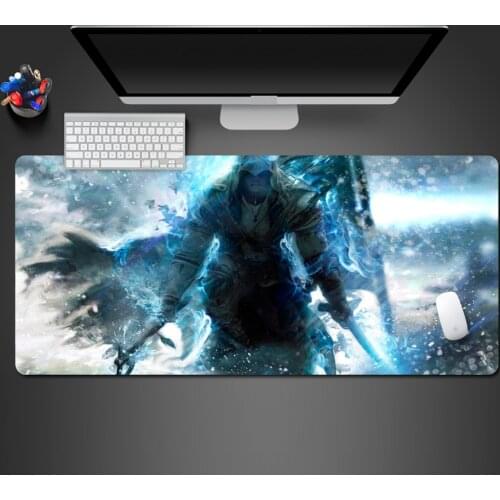 High Clear Cool Color Light Game Fashion Innovation Natural Rubber Washable Large Table Mat Notebook Computer Game Mouse Pads