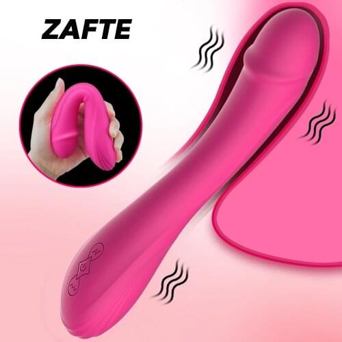 ZAFTE 10 Modes Real Dildo Vibrator For Women Soft Female Vagina Clitoris Stimulator Massager Masturbator Sex Products For Adults
