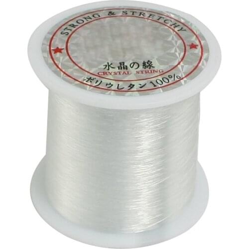 0.2mm Diameter Clear Nylon Fish Fishing Line Spool Beading String