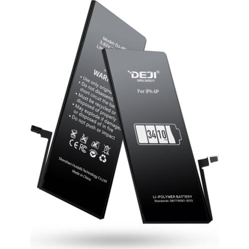 DEJI Battery For iPhone 6P 6Plus High Capacity Real 3410mAh Original Li-polymer Batteries Replacement With Tool Kit Repair