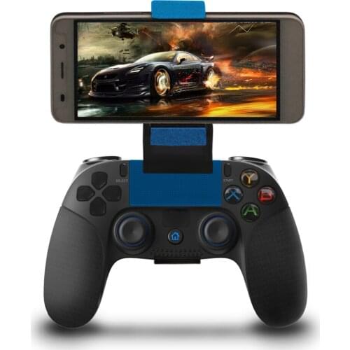 Wireless Bluetooth V4.0 IOS/Android Gamepad Joystick Game Controller for Mobile Phone with Holder + V3 Game Touch Point Mapping