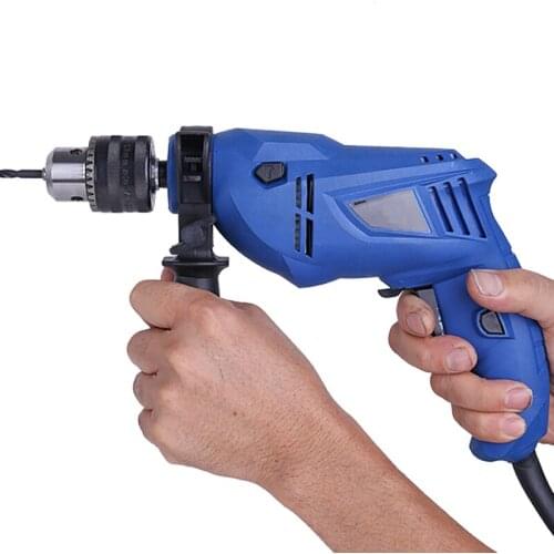 600W Electric Drill Hammer Drill Impact Drill Multi-function Adjustable Speed Woodworking Power Tool Electric Hammer 13MM