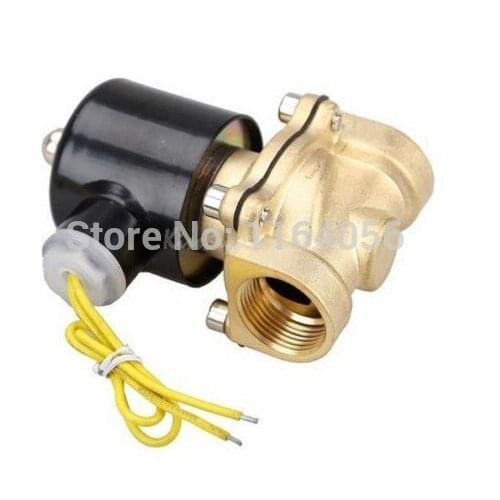 1pcs 2way2position AC110V 3/4" Electric Solenoid Valve Water Air N/C Gas Water Air
