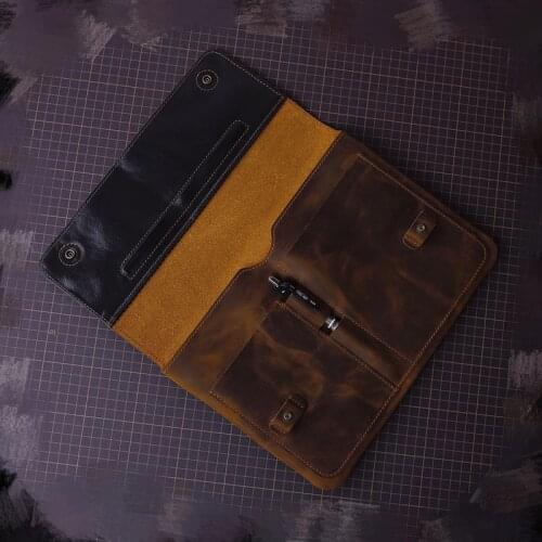 Gathersun Men's Leather Briefcases