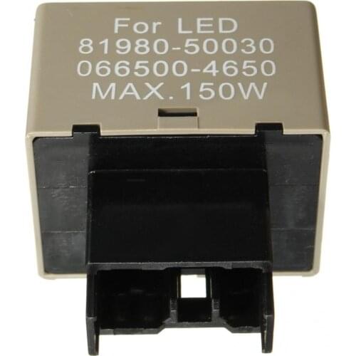 80% Hot Sell 8 Pin LED Flasher Relay Blinker Fix Turn Signal Light 81980 for Toyota Lexusy